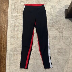 Splits 59 Black and Red Leggings